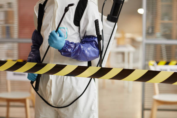 Professional Infectious Disease Decontamination technician working in South Bound Brook, NJ